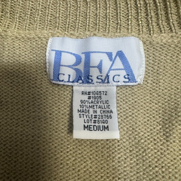 BEA Women's Olive Cardigan Sweater - Picture 7 of 7